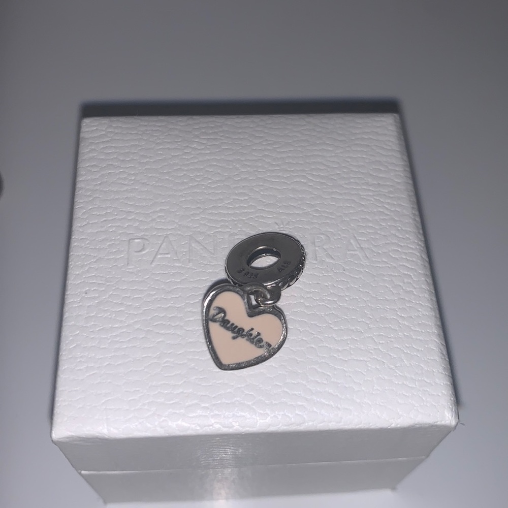 Daughter Heart Pandora Charm